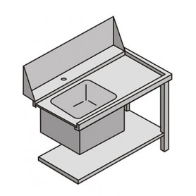 Table d’entrée pour lave-vaisselle