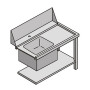 Table d’entrée pour lave-vaisselle - Gauche - ATA