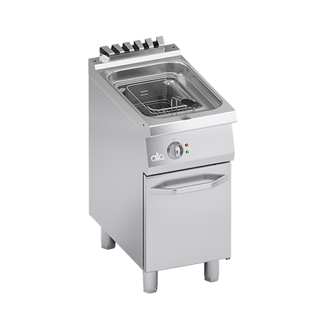 Friteuse électrique professionnelle  1 panier 10L sur socle fermé - ATA ITALY C2EFG0510