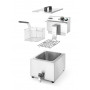 Friteuse électrique 8L  avec robinet de vidange ArredoChef