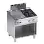 Grillade électrique lisse en acier souple pour professionnels
