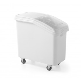 Chariot inox porte-plateaux 600x 400 - 15 niveaux