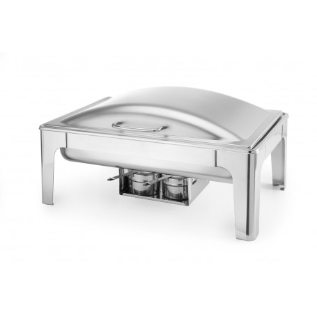 Chafing Dish professionnel GN 1/1 en inox satiné, 9L - HENDI