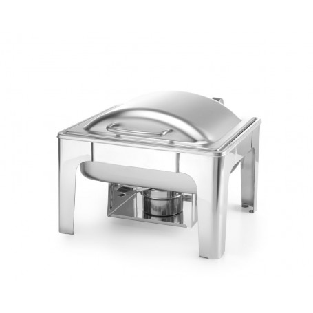 Chafing Dish professionnel GN 1/2 en inox satiné 4 L - HENDI