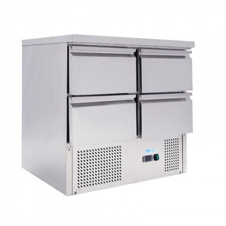 copy of Saladette réfrigérée  positive inox 2 portes - Statique