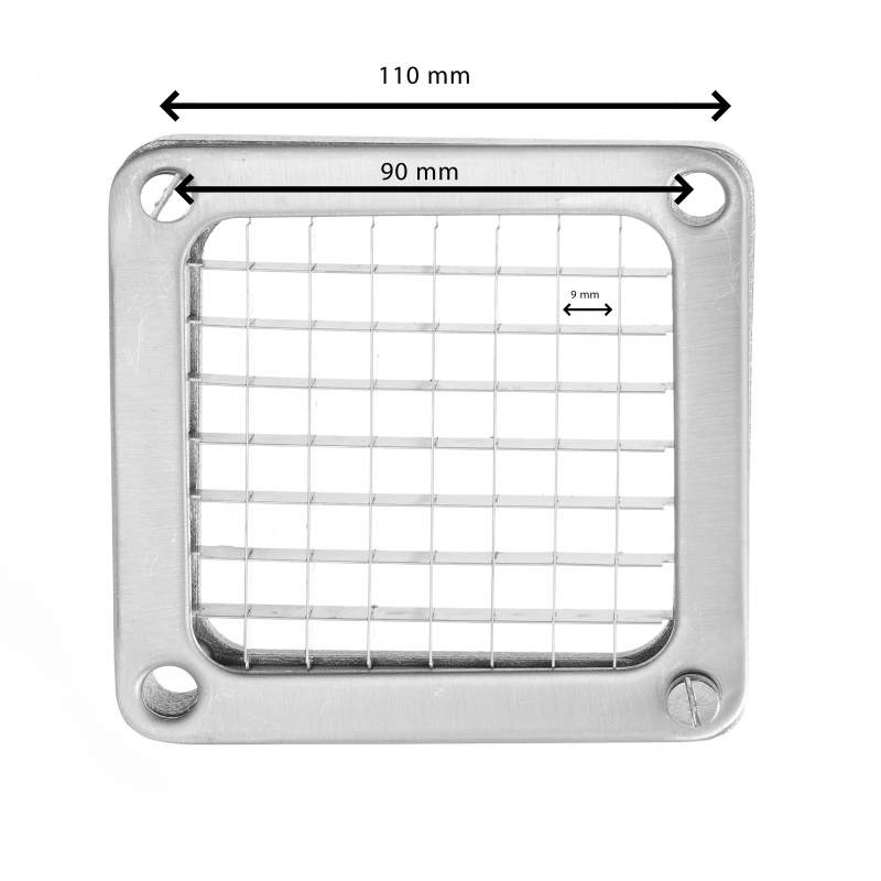 Grille De Rechange Pour Coupe Frite Tellier - Grilles Pour Moulin à