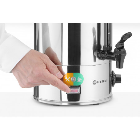 Distributeur Boissons Isotherme VEVOR 9,2L Distributeur D'Eau Chaude Et Froide Non Électrique Inox Alimentaire Conservation 4-6H Conteneur Isotherme | Leroy Merlin