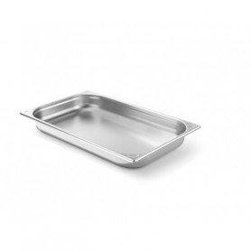 Bac gastro en inox GN 1/1 H 40 mm - HENDI