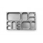 Bac gastronorme GN 1/4 en inox - ArredoChef