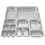 Bac gastronorme GN 1/9 en inox - ArredoChef