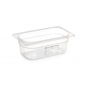 Boîte de stockage en Polypropylène GN 1/4 H 150 mm - HACCP