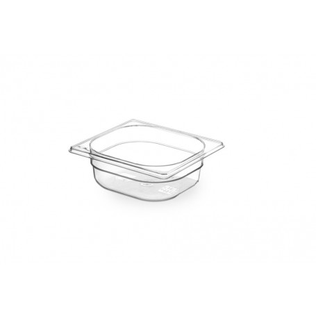 Bac gastro en Tritan sans BPA GN 1/6 H 65 mm