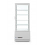 Vitrine réfrigérée positive à poser 98 L - Blanche - Froid ventilé