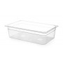 Bac gastro en polycarbonate transparent GN 1/1 H 65 mm