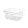 Bac gastro polycarbonate transparent GN 1/2 H.200 mm