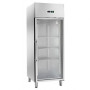 Armoire réfrigérée positive inox porte vitrée 650L GN 2/1 - FORCOLD GN650TNG