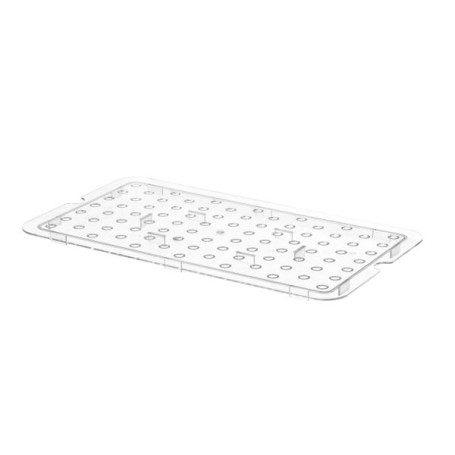 Égouttoir en polycarbonate transparent GN 1/3