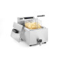 Friteuse numérique professionnelle 8L avec robinet de vidange 3500 W