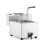 Friteuse numérique professionnelle 8L avec robinet de vidange 3500 W