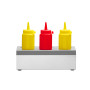 Support 3 sauces ø70 mm  - Arredochef