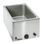 Bain-marie professionnel électrique GN 1/1 avec robinet - ArredoChef