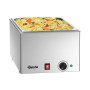 Bain-marie professionnel électrique 1xgn1/1- 2xGN 1/2 1500 mm - Arredochef