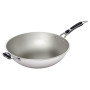 Sauteuse Wok avec couvercle 6L en inox - Arredochef