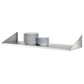 Étagère murale en inox pour assiettes 1200x200 mm AL - BARTSCHER