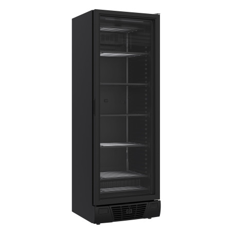 Armoire de congélation porte vitrée Noir 382l - COMBISTEEL