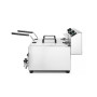 Friteuse électrique professionnelle 2X8L avec robinet de vidange - 7000W - HENDI