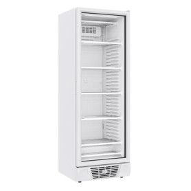 Armoire de congélation porte vitrée Blanche 382L-COMBISTEEL