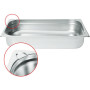 Bac gastro en inox GN 1/1 H100 mm - HENDI