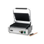 Grill panini professionnel dessous et dessus rainurés 340mm 2200 W - HENDI