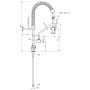 Robinet - Douchette pour plonge professionnelle