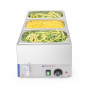 Bain marie inox gastronome 1/2 professionnel