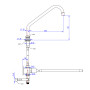 Robinet à fermeture automatique - Monolith ARES019KIT