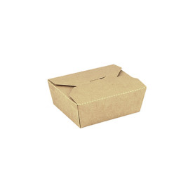 Boite repas en carton kraft américaine  500ml - 50 pcs - Arredochef