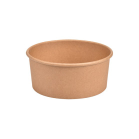 Bol rond en carton kraft 1000ml -50pcs