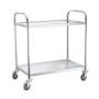 Chariot de service inox 2 niveaux - Arredochef