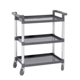 Chariot de service PP 3 niveaux 1020 mm - Arredochef