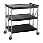 Chariot de service  3 niveaux pliable - Arredochef