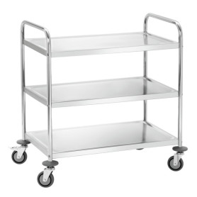 Chariot de service inox 3 niveaux - Arredochef