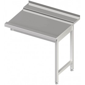 Table de sortie inox pour lave-vaisselle