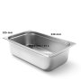 Bac Gastro GN 1/1 Inox Profondeur 150 mm - Arredochef