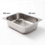 Bac Gastro GN 1/2 Inox Profondeur 65 mm - Arredochef