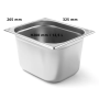 Bac Gastro GN 1/2 Inox Profondeur 200 mm - Arredochef