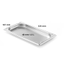 Bac Gastro GN 1/3 Inox Profondeur 40 mm - Arredochef