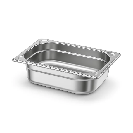 Bac Gastro GN 1/4 Inox Profondeur 65 mm - Arredochef