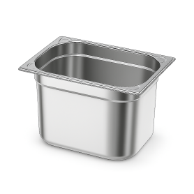 Bac Gastro GN 1/4 Inox Profondeur 200 mm - Arredochef