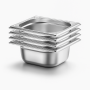 Bac Gastro GN 1/6 Inox Profondeur 65 mm - Arredochef
